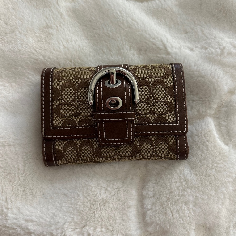 Brown Coach Wallet